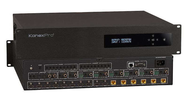 KanexPro Home Theater Switcher Includes HDR10 and Dolby Vision