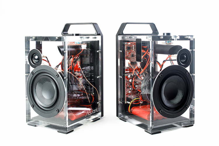 These Dillinger Labs Wireless Speakers are Transparent in Both Style and Operation