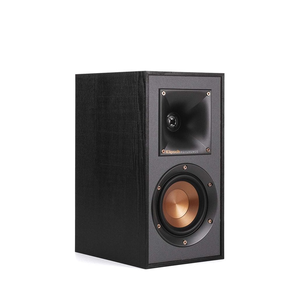 Turn it up with a set of two Klipsch R-41M speakers. These powerful speakers include a 4