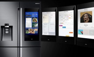 Order Groceries, Play Music, and Call Ubers on this Smart Fridge