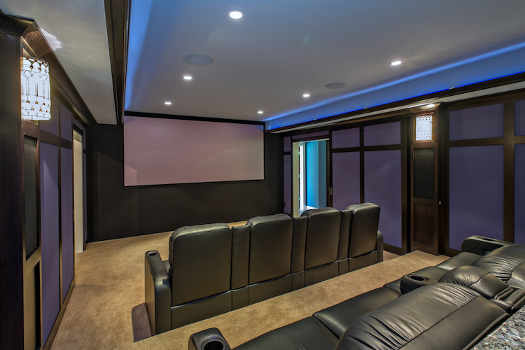 Turning a Home Gym into a Home Theater in Michigan