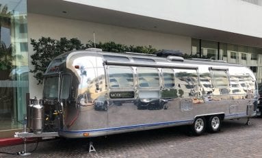 Mode:Green Rolls Into Tech Events Using an Airstream Mobile Showroom