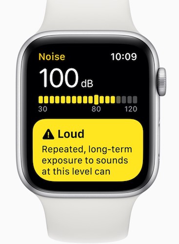 Apple Watch Noise Warning