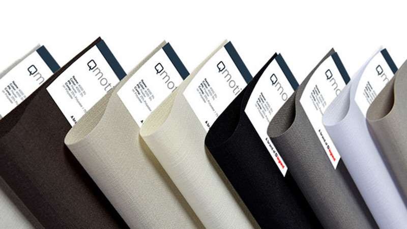 QMotion Online Portal for Shades Fabric Samples Now Live