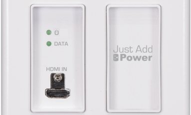 Just Add Power 3G Thin Two-Gang HDMI Wall Plate Transmitter Now Shipping
