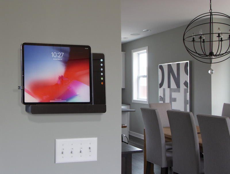 iRoom iTop is the First OnWall Docking Station for All iPad Models and Sizes