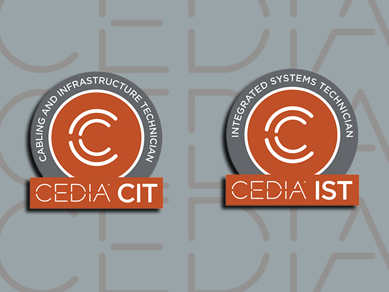 CEDIA Details Significant Certification Updates and Solidifies Learning Pathways