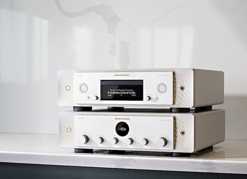 Marantz Unveils New Industrial Design with MODEL 30 Integrated Amplifier and SACD 30n
