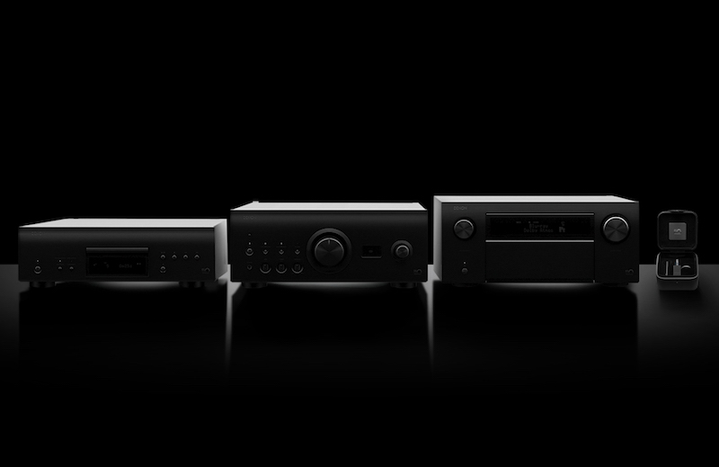 Denon Unveils 110-Year Anniversary Silver-Graphite Receiver, Amp, SACD, and Phono Cartridge