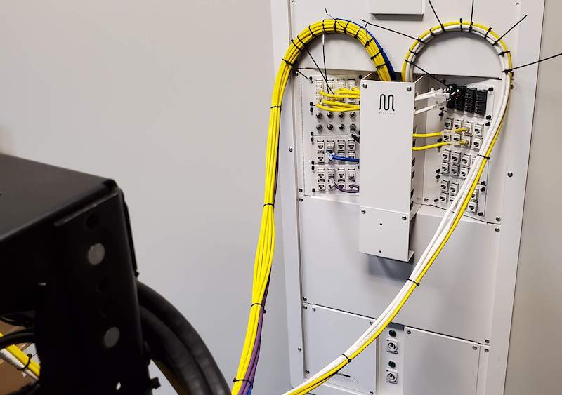 Working with RackFrame, Integrators Build and Wire a Customer’s Equipment Stack in Their Own Lab, on Their Own Schedule
