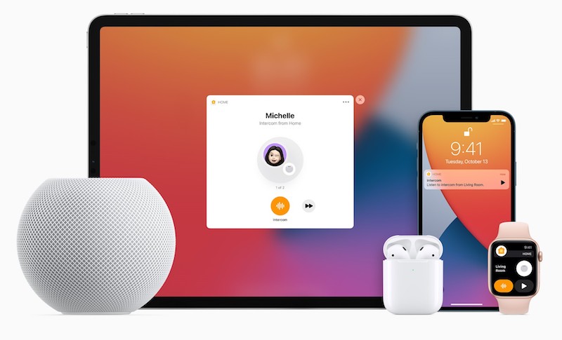 Apple HomePod mini All intercom