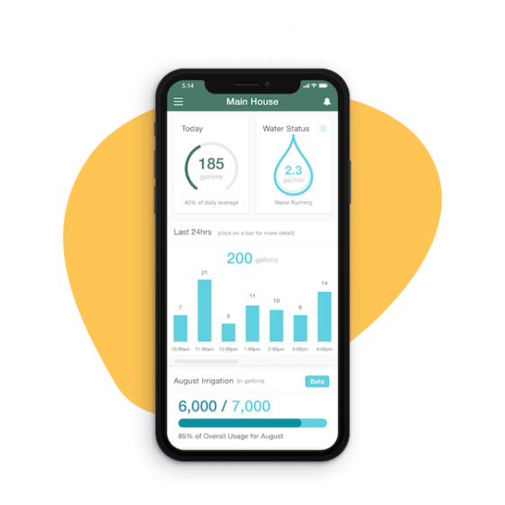 Smart Home Water Monitoring with Flume 2 flume 2 smart water monitors