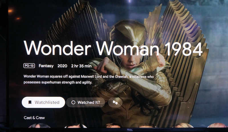 HBO Max Wonder Woman 1984