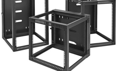 NavePoint Adds Hinged Open Frame Wall-Mount Network Racks