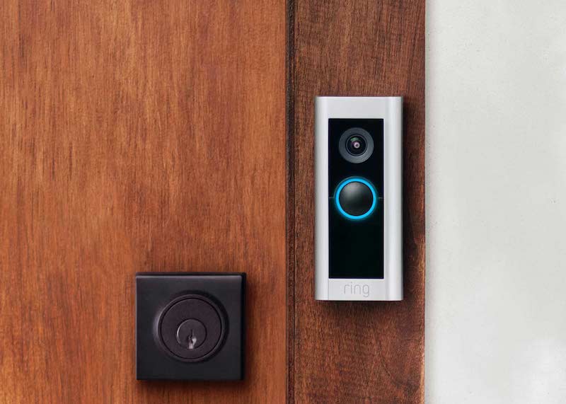Ring Video Doorbell Pro 2 installed