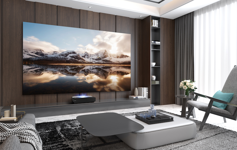 Hisense Adds 120-inch L5F Series Laser Cinema Ultra-Short Throw TV