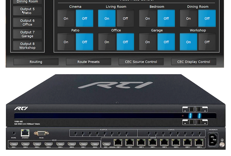 RTI Now Shipping New HDMI 2.0 Video Matrix Solutions
