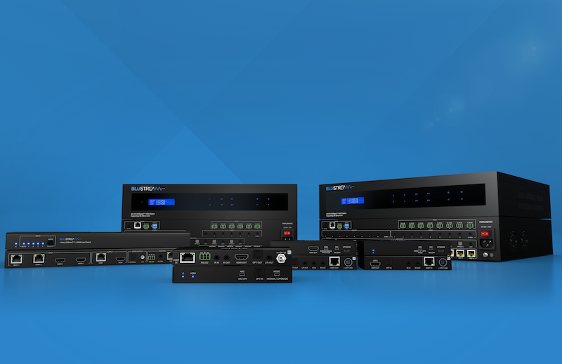 Blustream US Adds Five HDBaseT AV Distribution Devices