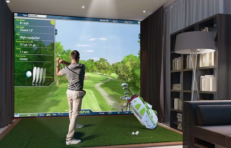 Golf Simulator Interest Climbs as Latest Home Entertainment Opportunity