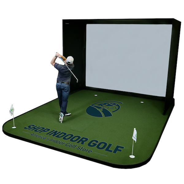 Shop Indoor Golf Debuts New Two-in-One SIGPRO Golf Simulator Flooring