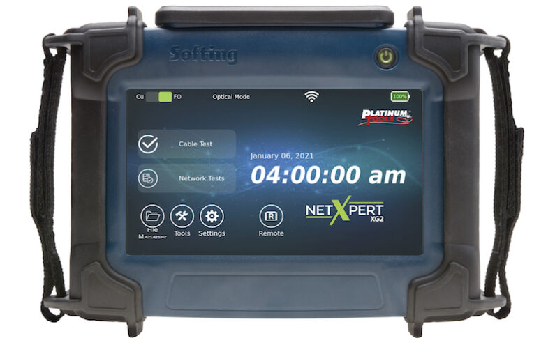 Platinum Tools NetXpert XG2 10G Network Tester Set for CEDIA Debut