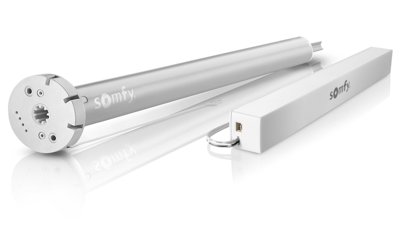 Somfy Sonesse 28 WireFree RTS External Battery Motor Offers Quiet, Wireless Convenience