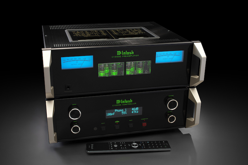 The C12000 is McIntosh’s Latest Two-Chassis Preamplifier Offering