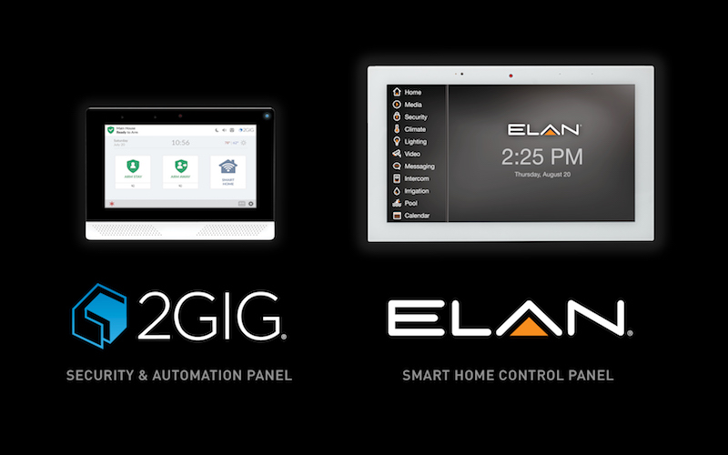 Nice/Nortek Control Integrates 2GIG EDGE Panel with ELAN Control Systems