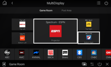 MultiDisplay Manager from Control4 Streamlines Commercial Installations