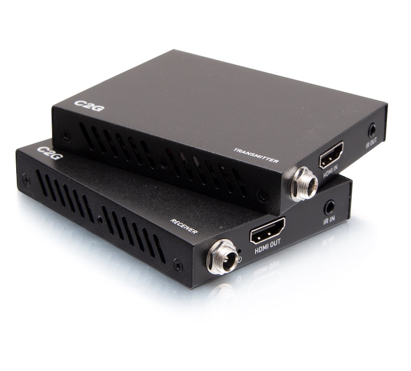 C2G Adds HDMI Over Cat Extender Box Transmitter to Box Receiver
