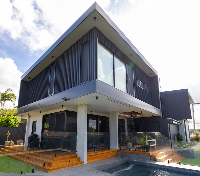 Control4 Automation and Triad Audio Blended into Modern Brisbane Home