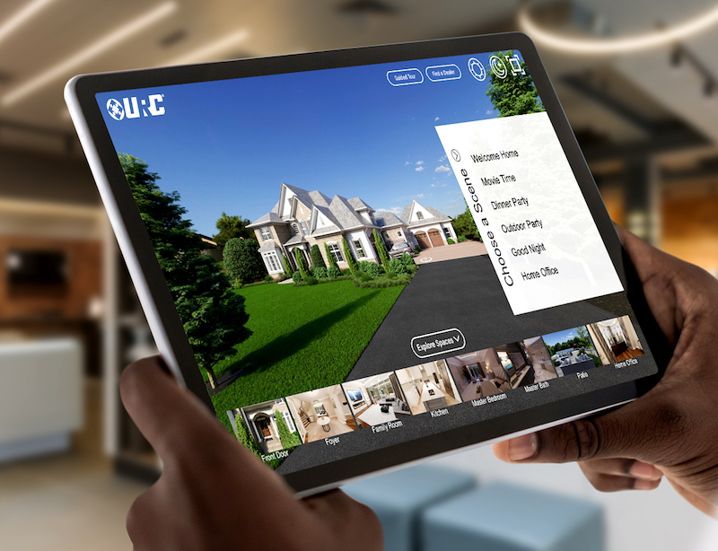 URC Turns to VR to Help Sell the Total Control Experience to Homeowners