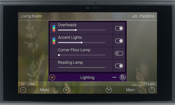 URC Offers Control System Integration with FX Luminaire Smart Home Lighting