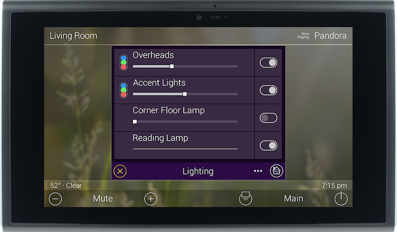 URC Offers Control System Integration with FX Luminaire Smart Home Lighting