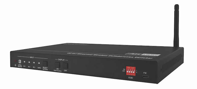 Vanco Introduces New Multi-Format Collaboration Switcher for Videoconferencing Huddle Spaces