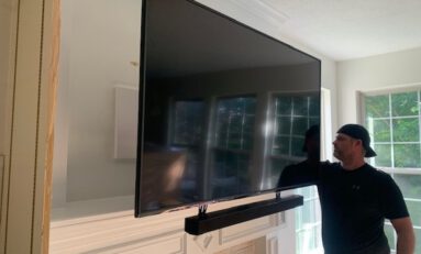 Tackling My First MantelMount Pull Down TV Mount Installation
