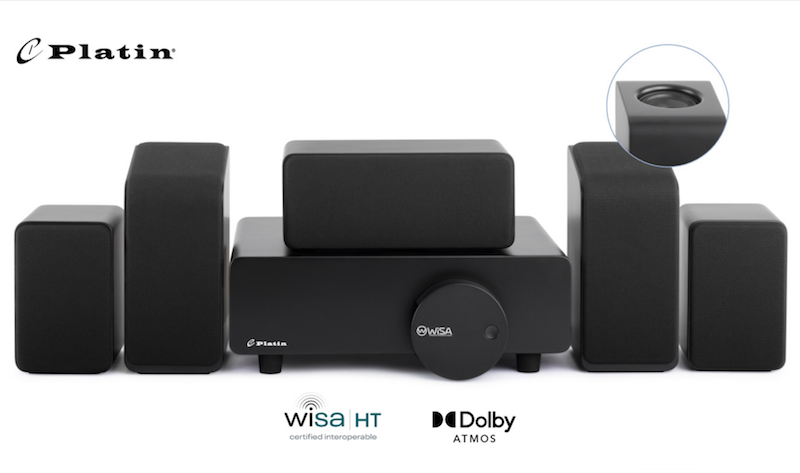 Platin Audio Wireless Launches Dolby Atmos Enabled WiSA Certified Speaker System