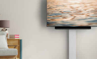 Salamander Acadia TV Stand is Designed to Install in Minutes