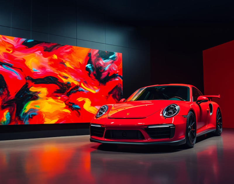 Just Video Walls Porsche