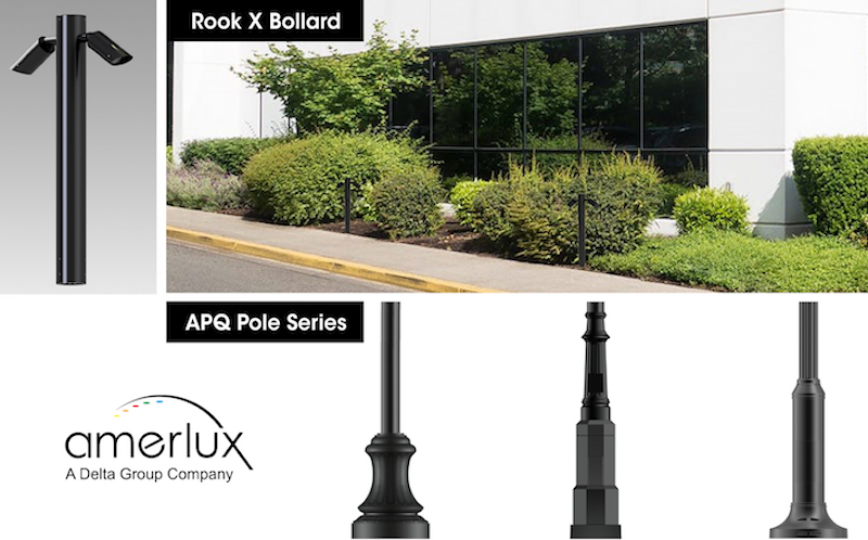 Amerlux rook-x-and-apq-pole-series