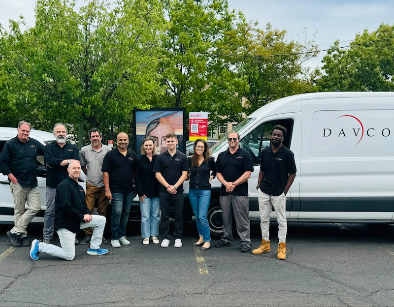 DAVCO, a Daisy company team photo
