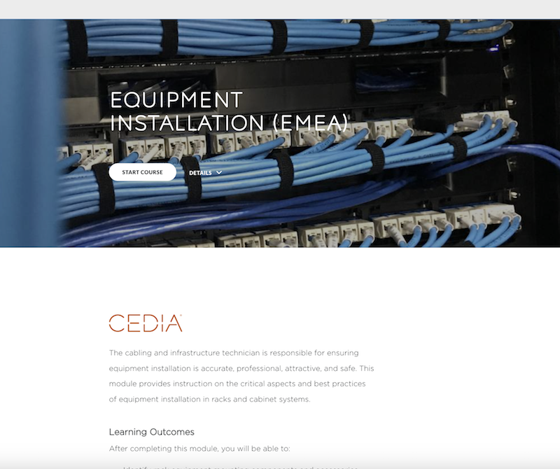 CEDIA Online Training