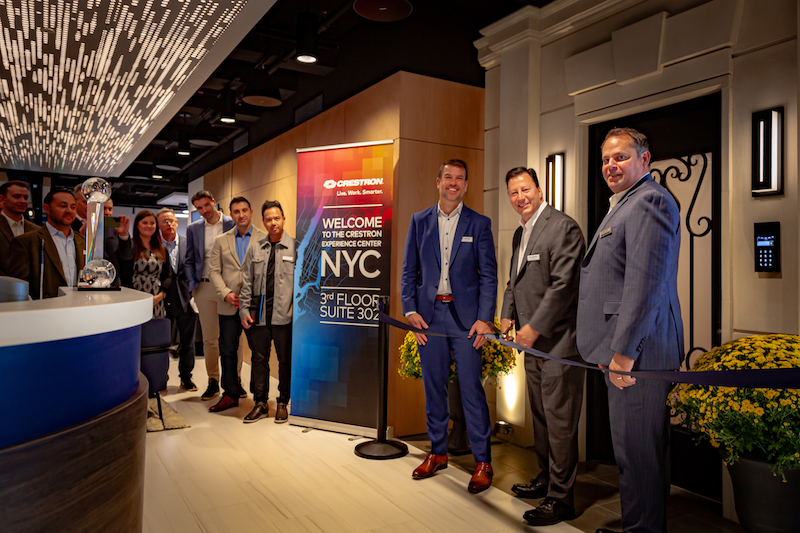 NYC Crestron CEC Ribbon Cutting