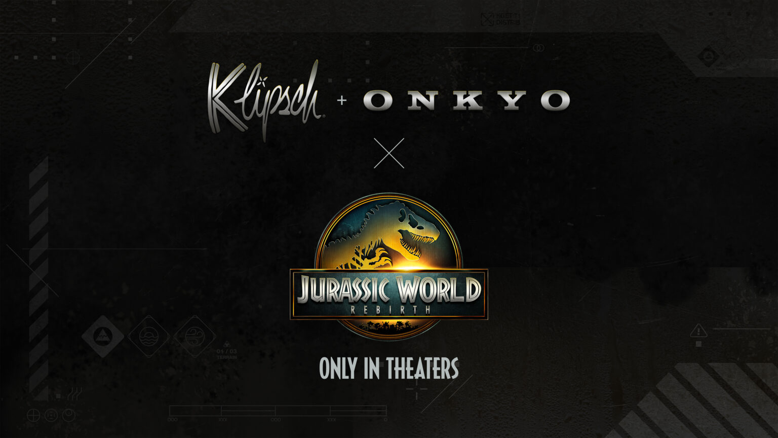 klipsch onkyo jurassic world rebirth