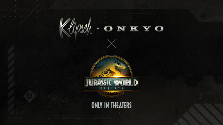klipsch onkyo jurassic world rebirth