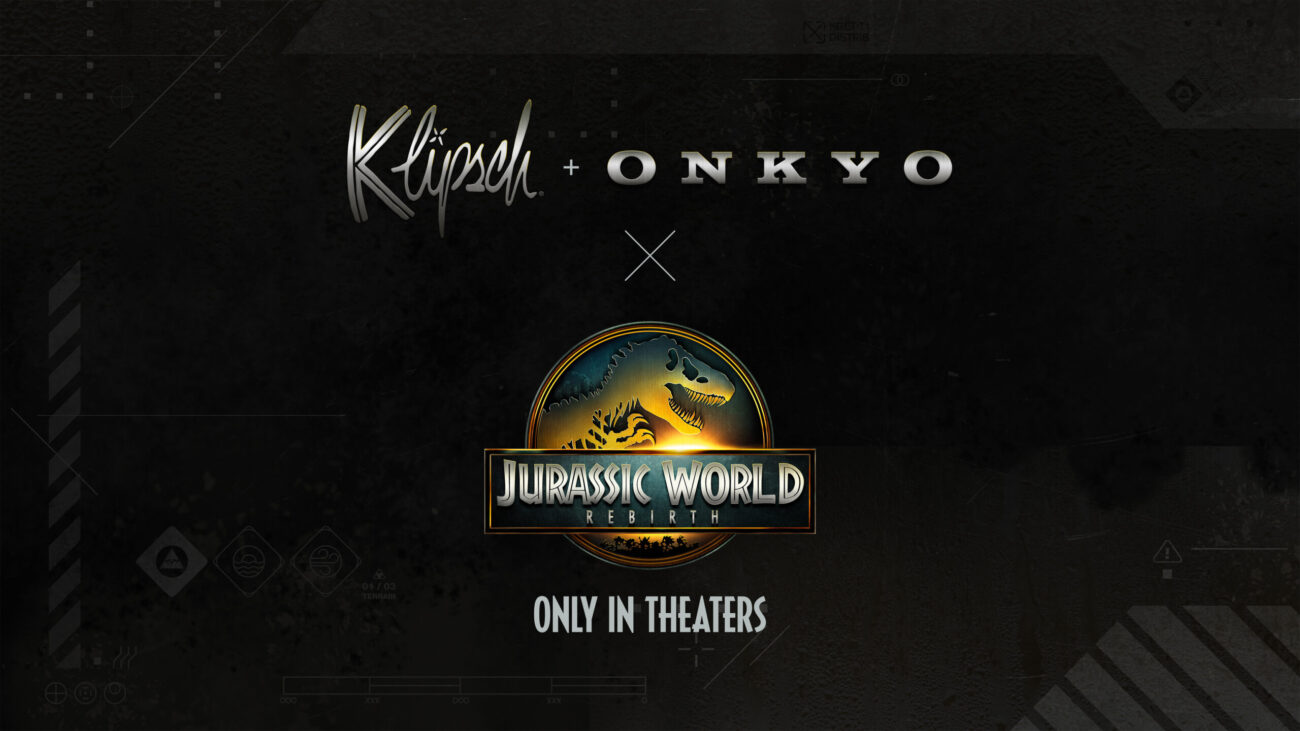 klipsch onkyo jurassic world rebirth