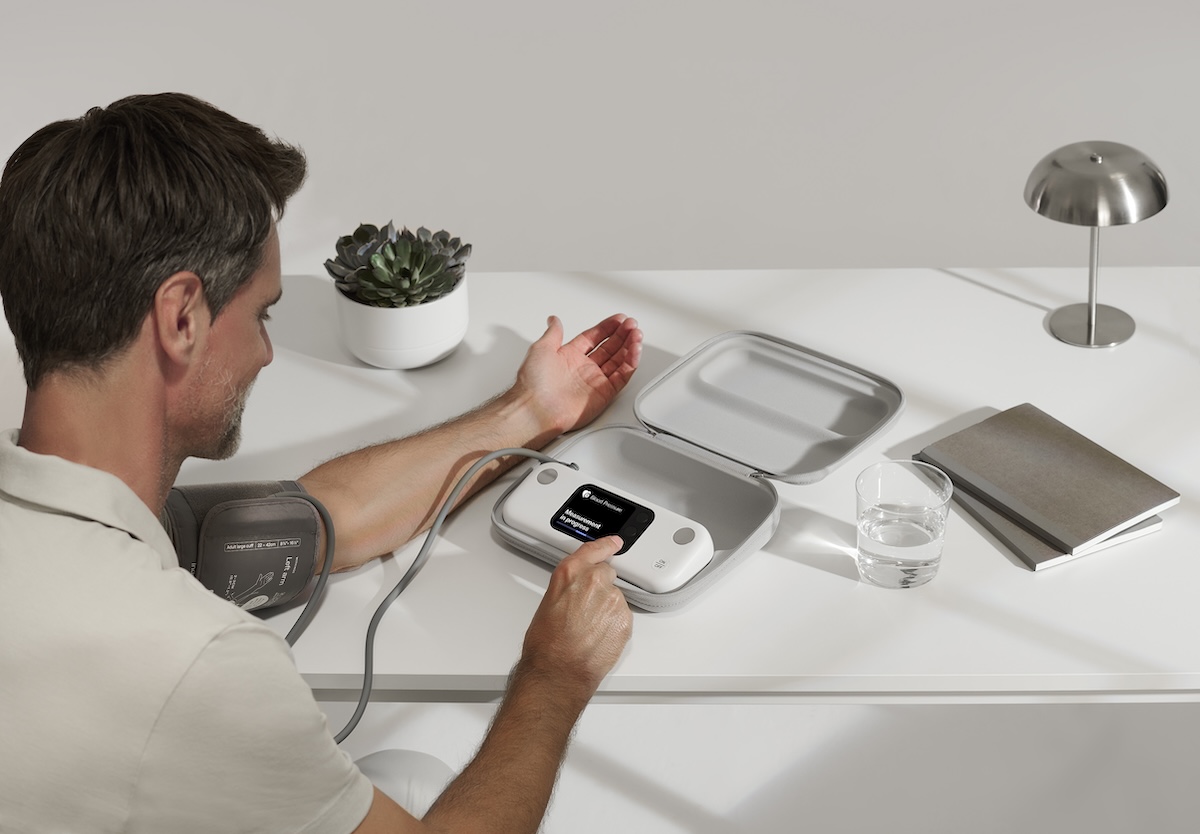 Withings BPM Vision patient using Patient Insights top