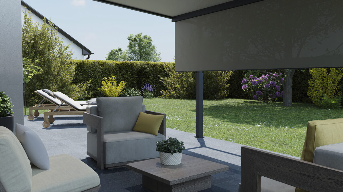 somfy pergola screen outdoor technology